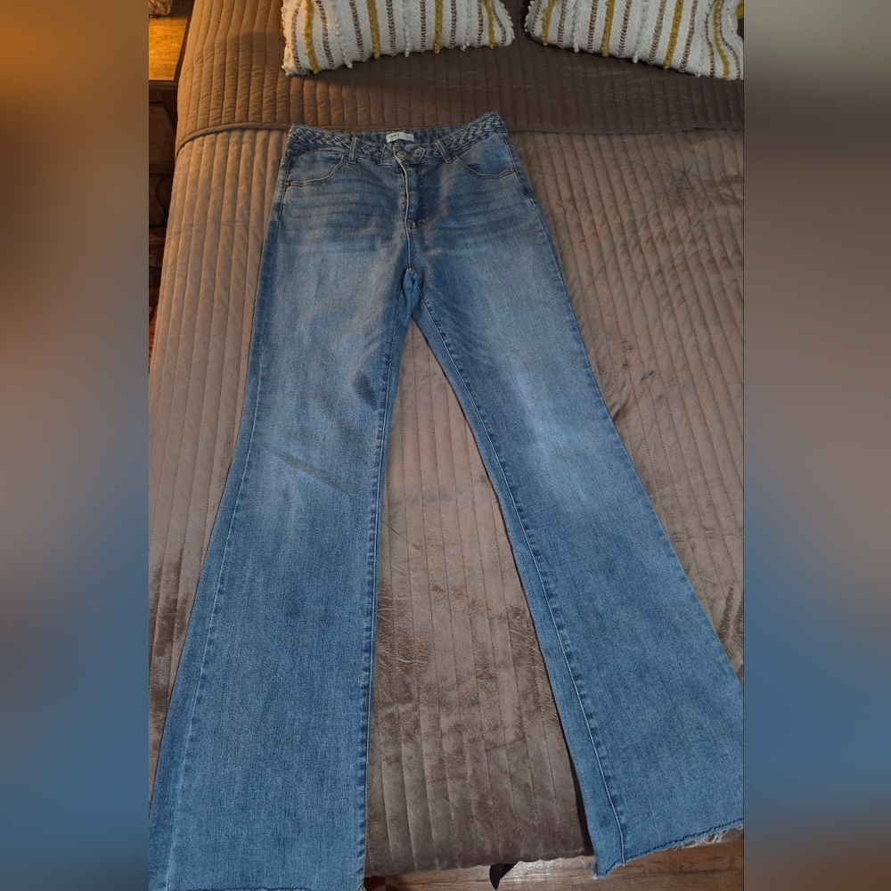 Classic Blue Women's Flare Jeans